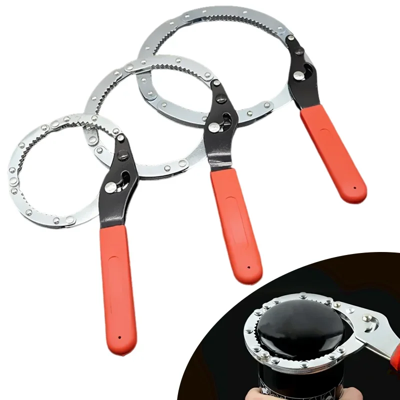 Oil Filter Wrench - Compact Oil Filter Wrench Adjustable with