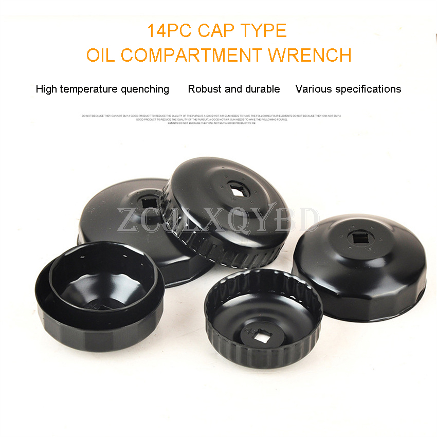 14 Pcs Universal Oil Filter Wr - Oil Filter Wrench recension och pris