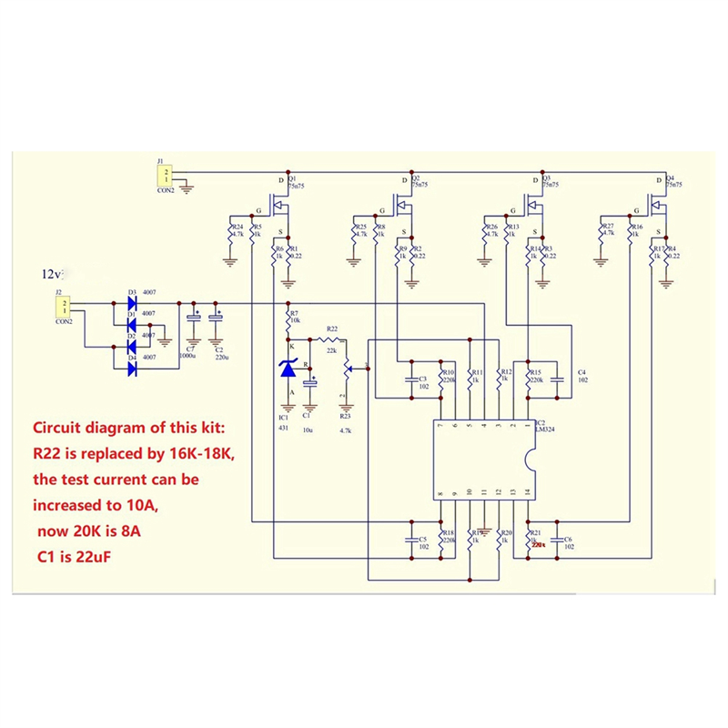 AC88-2X DIY Kits 150W 10A Batt - Battery Load Tester recension och pris