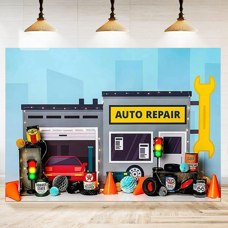 Auto Repair Shop Automobile Me - Auto Repair Shop Background recension och pris