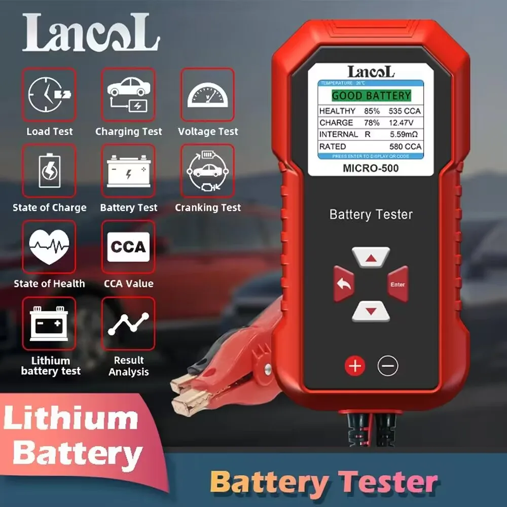Lancol Micro 500 12V Car Batte - Battery Load Tester recension och pris