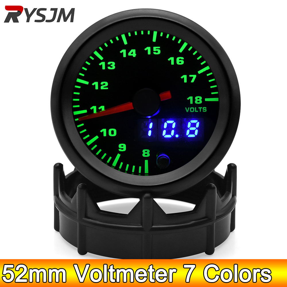 AD 7 Colors Backlight Voltmete - Battery Load Tester recension och pris